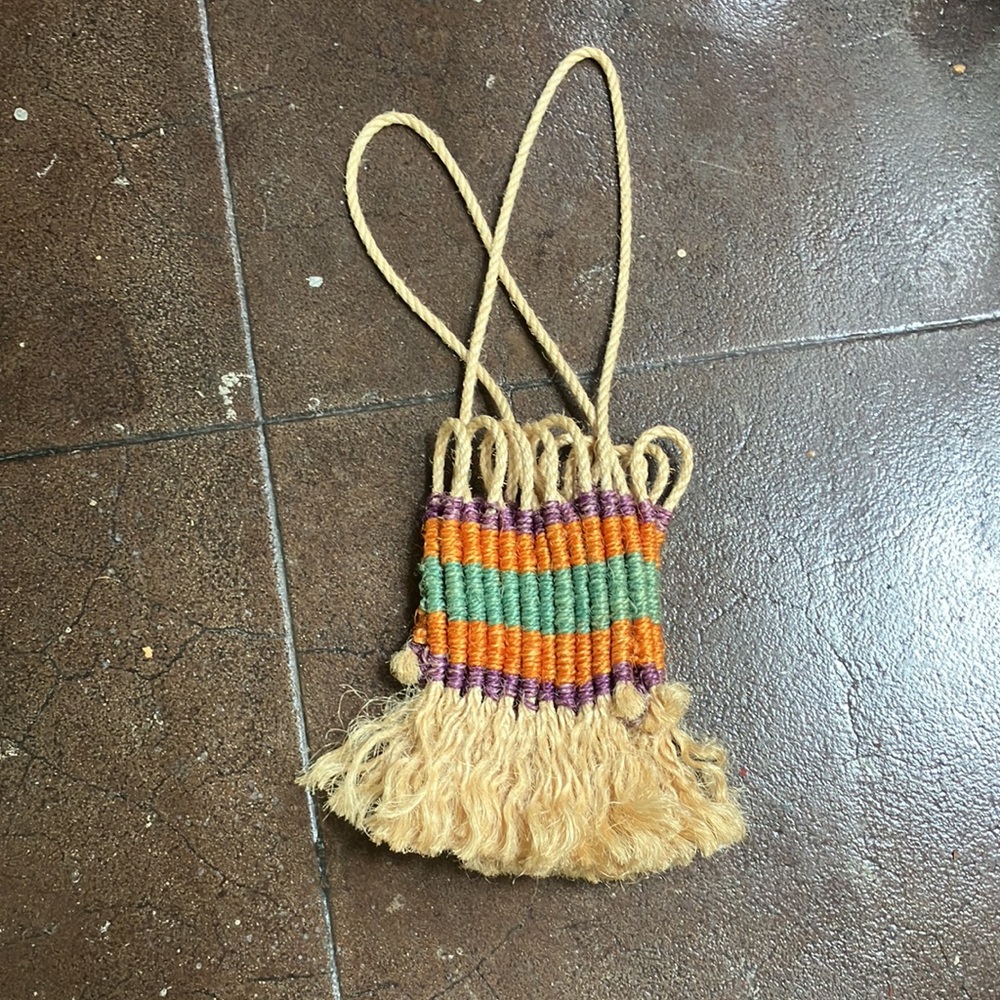 Woven vintage bag